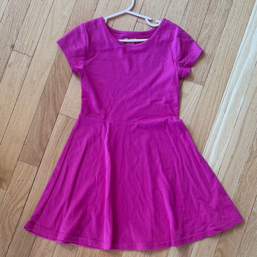 New without tags! The Childrens Place Fuchsia Kids small 5/6 Casual Dress